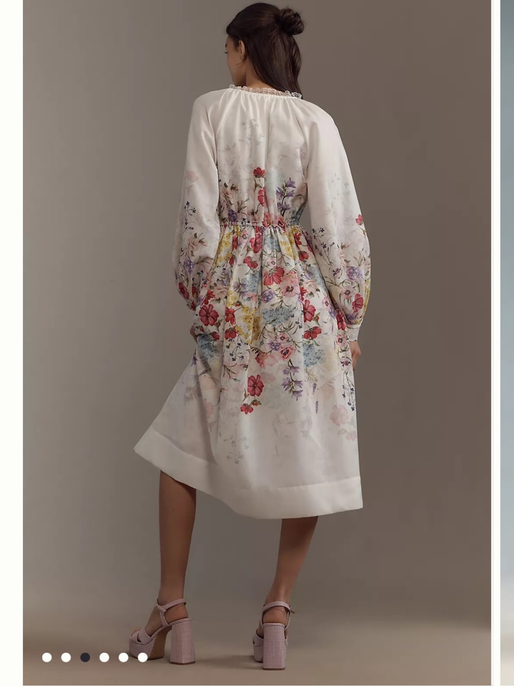 NWT Let Me Be Floral Midi Dress - Picture 2 of 13